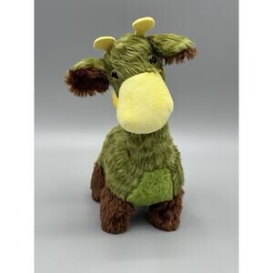 A & A Global Green Giraffe Alpaca Llama Plush 9” Stuffed Animal